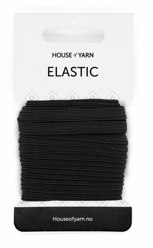 Elastikk - strikk. 6mm x 5m.
