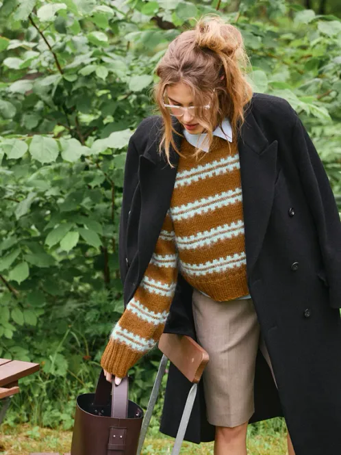 Hovedbilde SandnesGarn Ridge Sweater DIY