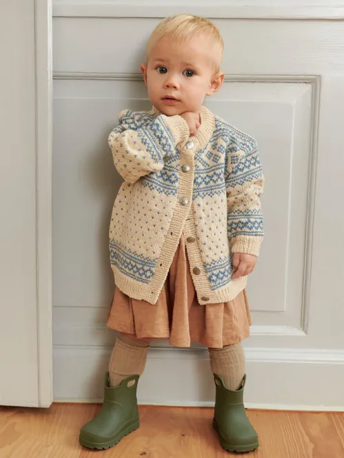 Hovedbilde SandnesGarn Setesdalskofte Baby