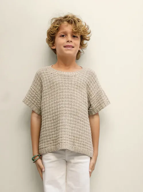 Hovedbilde Sandnesgarn Leo Tee Junior