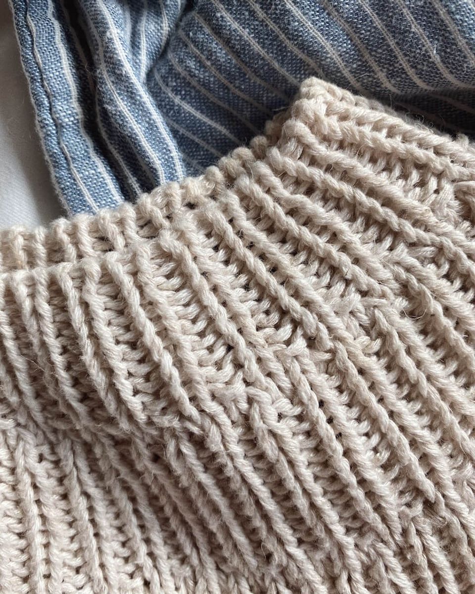KEEP YOUR KNIT IN SHAPE -Elastisk tråd for strikkeprosjekt