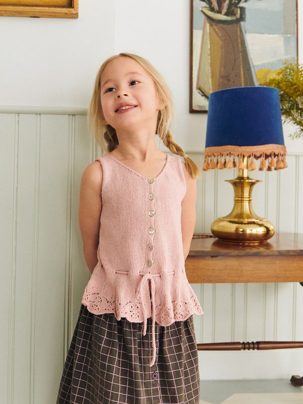 Sandnesgarn Adeline Top Junior