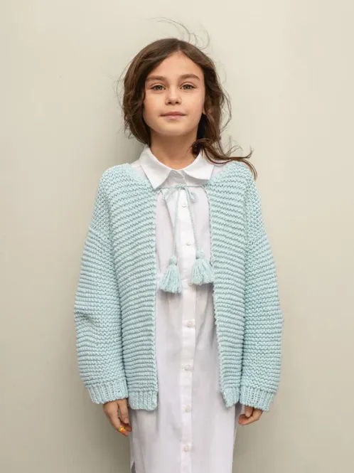 Hovedbilde Sandnesgarn Ruby Cardigan Junior