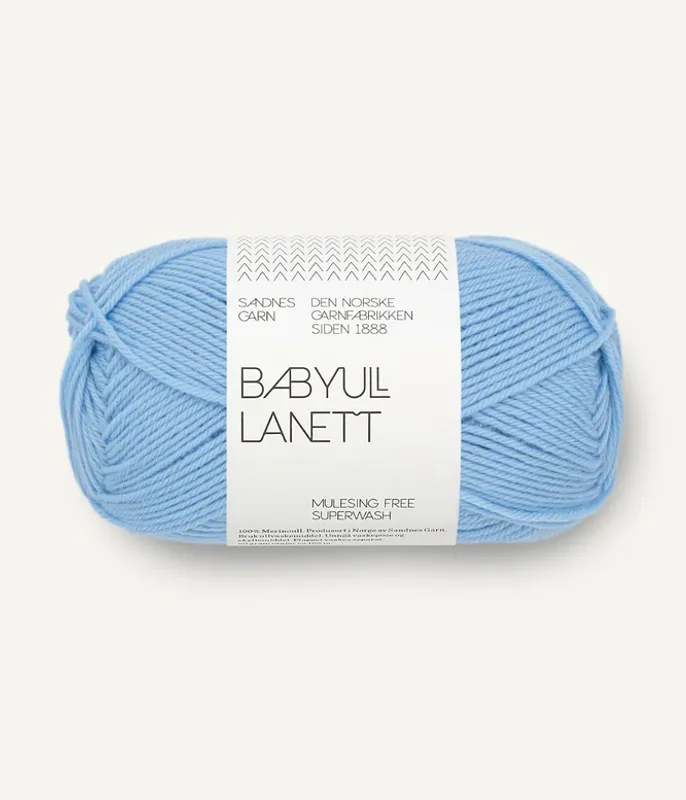 Sandnes garn Babyull Lanett